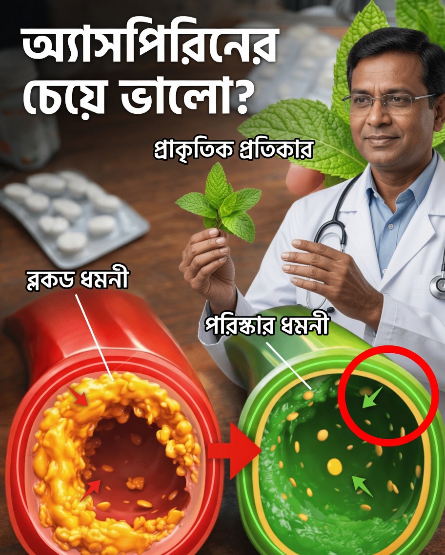 এই শক্তিশালী প্রাকৃতিক প্রতিকারগুলোর মাধ্যমে বন্ধ হয়ে যাওয়া ধমনীগুলোকে বিদায় বলুন (অ্যাসপিরিনের চেয়েও ভালো!)