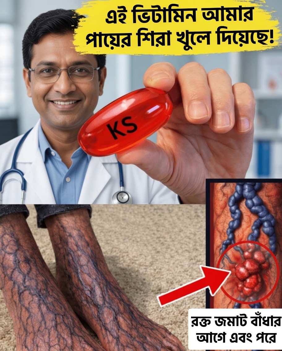 Idosos, vocês já se perguntaram o que uma vitamina comum pode fazer pela circulação das suas pernas?