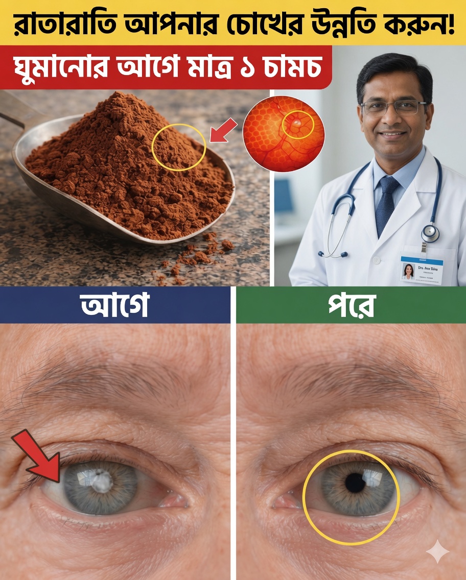 জাপানের সবচেয়ে বয়স্ক চিকিৎসক প্রকাশ করলেন: ঘুমানোর আগে এটি খান, যাতে ঘুমের সময় স্বাভাবিকভাবে আপনার চোখের স্বাস্থ্যকে সমর্থন করা যায়