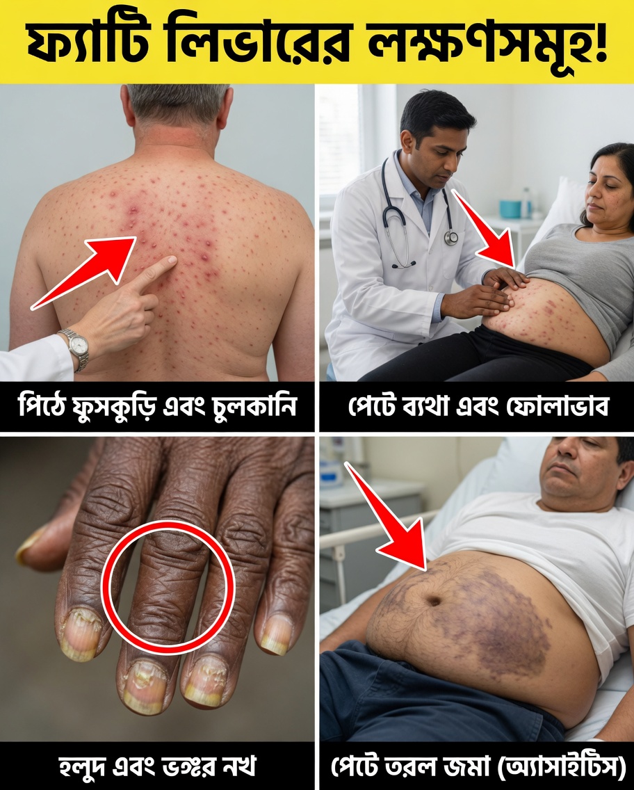 লক্ষ লক্ষ মানুষের মধ্যে নীরব ঘাতক: ৮টি গোপন লক্ষণ যে আপনার যকৃত হয়তো ক্ষতিগ্রস্ত হচ্ছে