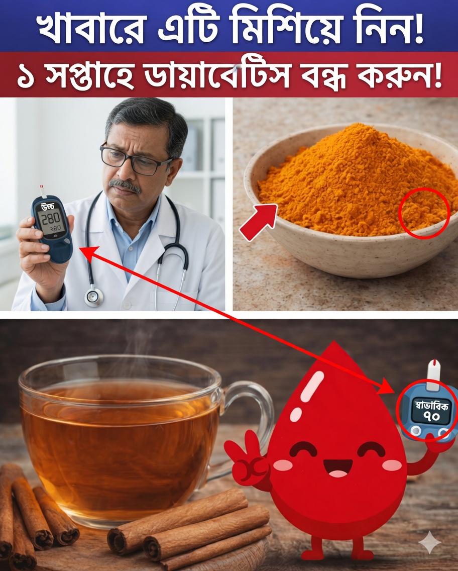 ৬০-এর বেশি? মাত্র ৭ দিনে রক্তে শর্করা স্থিতিশীল করতে প্রতিদিন এটি ছিটিয়ে দিন