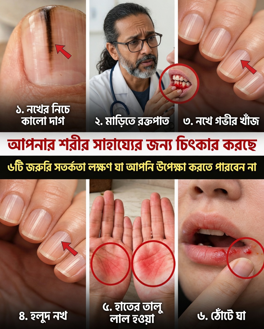 6টি শরীরের সতর্ক সংকেত যা ৪০-এর পর কখনোই উপেক্ষা করা উচিত নয়