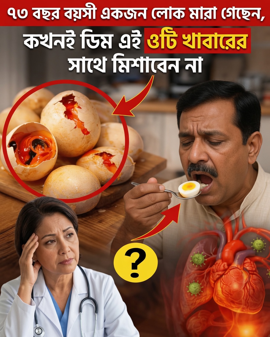 বয়স্কদের জন্য সতর্কতা: ডিমের সঙ্গে কখনোই একসাথে খাওয়া উচিত নয় এমন ৩টি সাধারণ খাবার