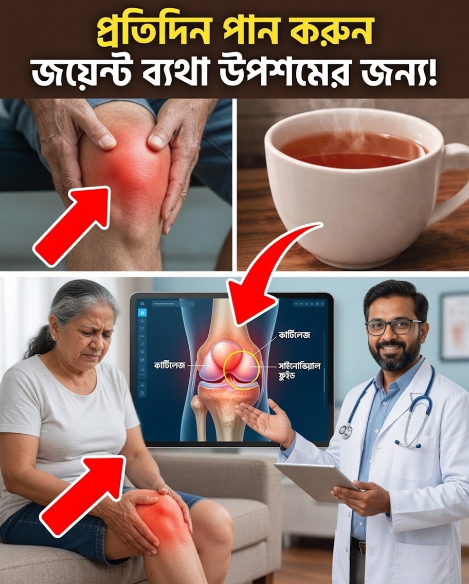 মাত্র ১ কাপ! বয়স্কদের শক্ত হয়ে যাওয়া জয়েন্টগুলো কি সকালে এই সহজ পানীয়টি খেলে আরাম পেতে পারে?