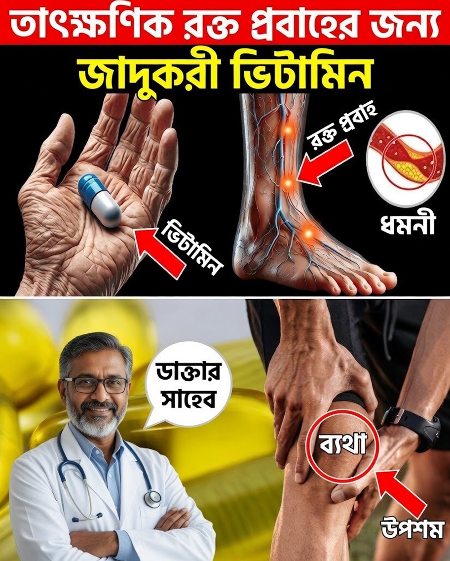 এটা শুধু হাড়ের জন্য নয়: ৫০-এর পর ভিটামিন ডি-এর রক্তসঞ্চালনের লুকানো উপকারিতা