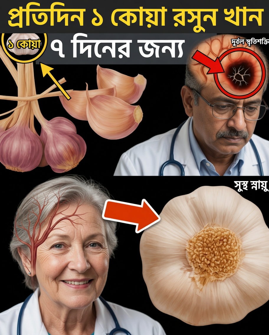 উপেক্ষিত মস্তিষ্কের সুপারফুড: কীভাবে রসুন প্রাকৃতিকভাবে আপনার মনকে আরও তীক্ষ্ণ করতে পারে