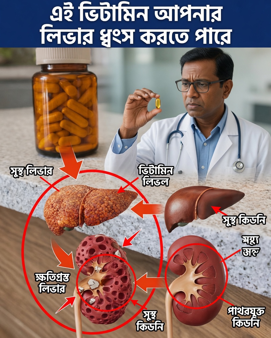 যকৃত ও কিডনির জন্য ঝুঁকি সৃষ্টি করতে পারে এমন ৯টি সাপ্লিমেন্ট — আপনার যা জানা দরকার