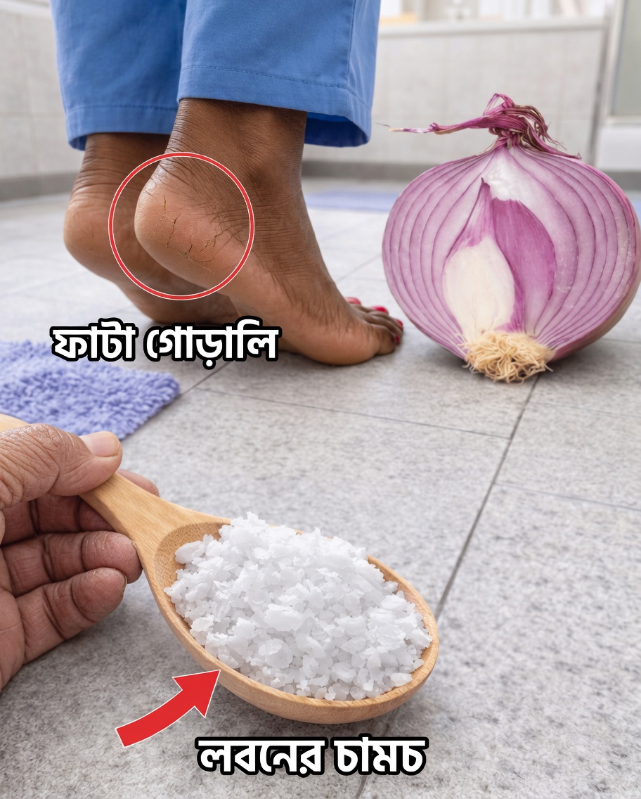 ফাটা গোড়ালির জন্য ৫টি ঘরোয়া প্রাকৃতিক প্রতিকার (যেগুলো সত্যিই কাজ করে)