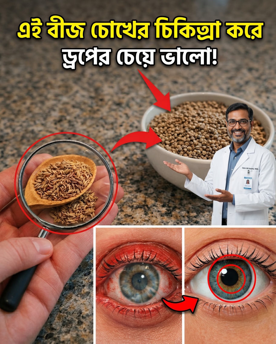 Esqueça a Cenoura — এই ছোট্ট বীজটি আপনার চোখের স্বাস্থ্যে চমক আনতে পারে