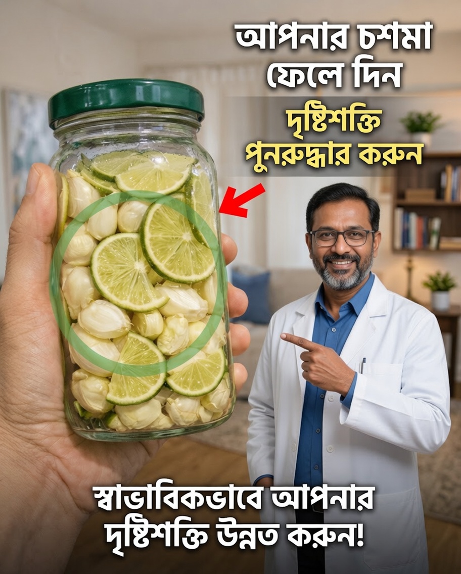 আপনার দৃষ্টি শক্তিশালী করুন এবং ভেতর থেকে বাইরে পর্যন্ত আপনার চোখ পরিষ্কার করুন… এই সহজ দৈনন্দিন অভ্যাসটি খুব কম মানুষই জানে