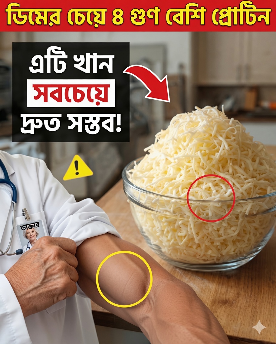 বয়স্করা: প্রোটিনসমৃদ্ধ এই খাবারটি ডিমকেও ছাড়িয়ে যায় এবং আপনার পেশি রক্ষা করতে পারে!