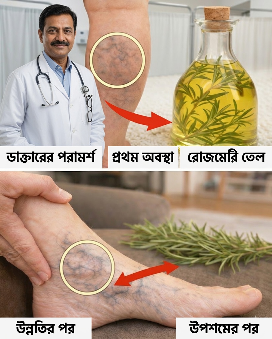 অবিশ্বাস্য আবিষ্কার: কীভাবে রোজমেরি ভ্যারিকোজ ভেইনের সুস্থতা এবং পায়ের আরামকে সহায়তা করতে পারে