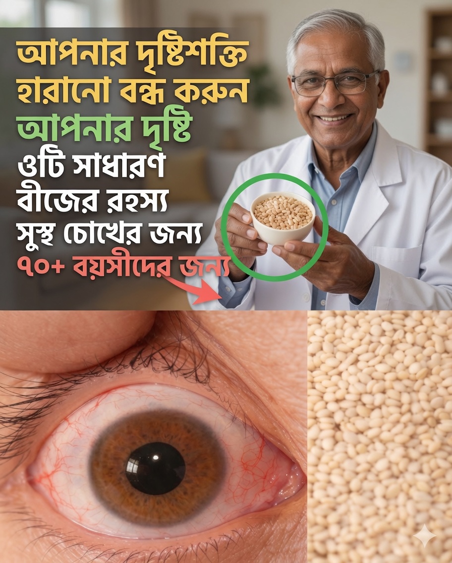 60 বছরের বেশি? আপনার দৃষ্টিশক্তিকে স্বাভাবিকভাবে সহায়তা করতে পারে এমন বীজের লুকানো শক্তি আবিষ্কার করুন