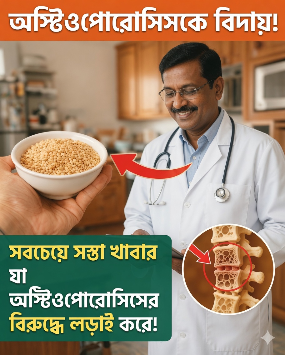৬০ বছরের পর অস্টিওপোরোসিস মোকাবিলার জন্য সবচেয়ে সস্তা খাবার — বেশিরভাগ বয়স্ক মানুষই এটি উপেক্ষা করেন!