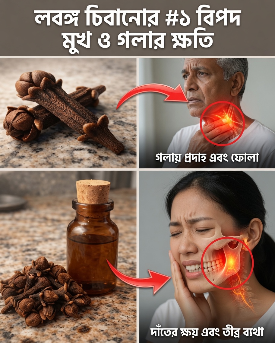 লবঙ্গ চিবোনোর সত্য: ৮টি সাধারণ ভুল যা আপনার স্বাস্থ্যের ক্ষতি করতে পারে