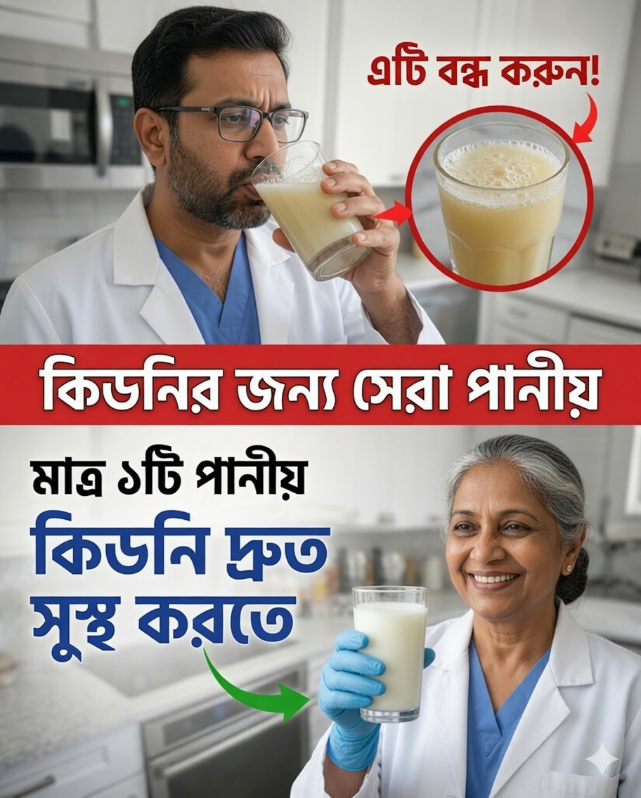 কিডনির স্বাস্থ্যের জন্য ৫টি সেরা পানীয়: ক্রিয়াটিনিন ও প্রোটিনিউরিয়া নিয়ন্ত্রণে সহায়ক হতে পারে এমন ছোট অভ্যাস