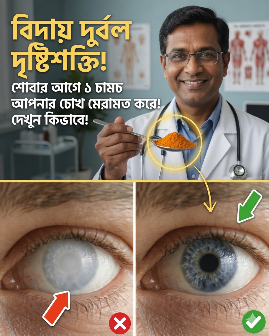 ৬০ বছরের বেশি? ঘুমানোর আগে এটা খান এবং ৪০ বছর বয়সের মতো দৃষ্টিশক্তি নিয়ে জাগুন