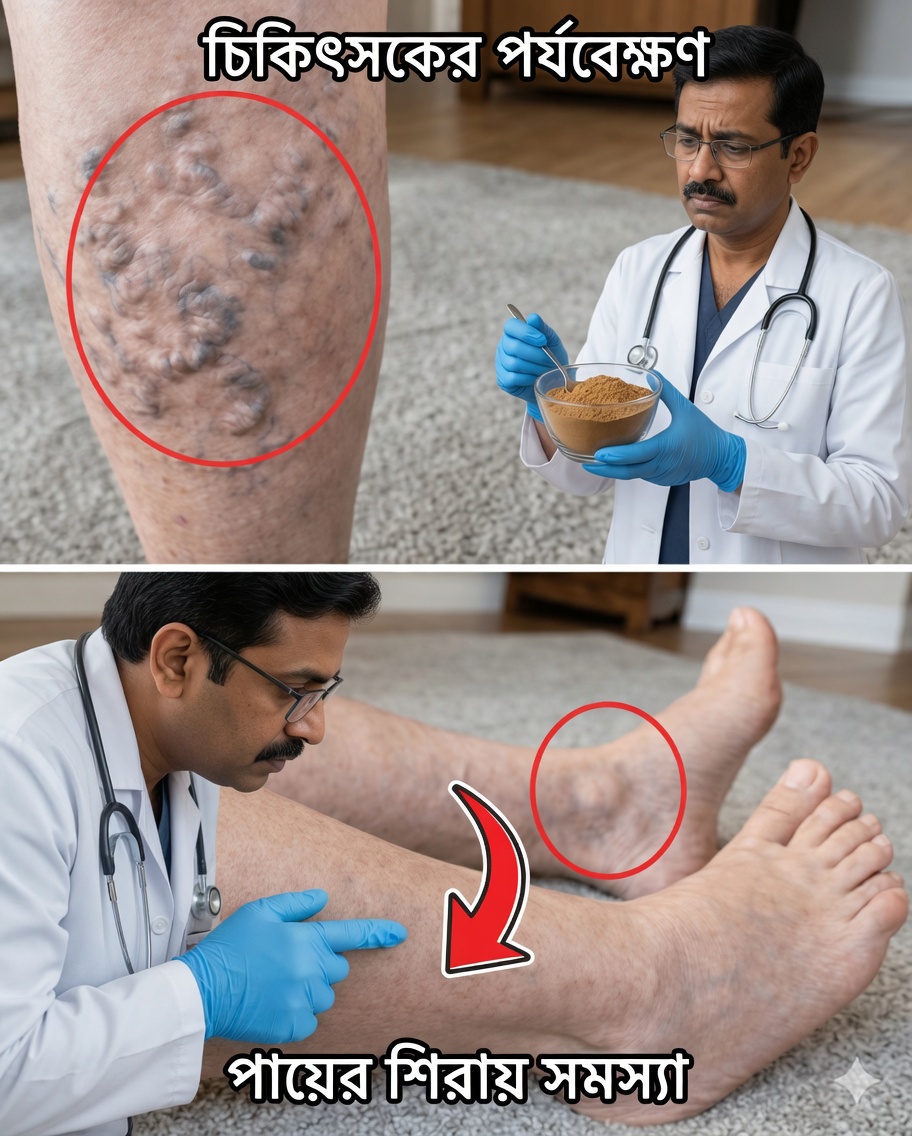 ভ্যারিকোজ শিরা কমানো এবং রক্ত সঞ্চালন উন্নত করার ১০টি প্রাকৃতিক উপায়