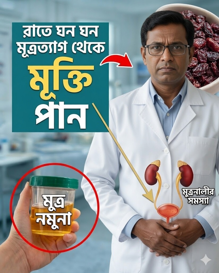 বয়স্করা: রাতে স্বাভাবিকভাবে প্রস্রাব কমাতে ঘুমানোর আগে এই ৩টি শুকনো ফল খান