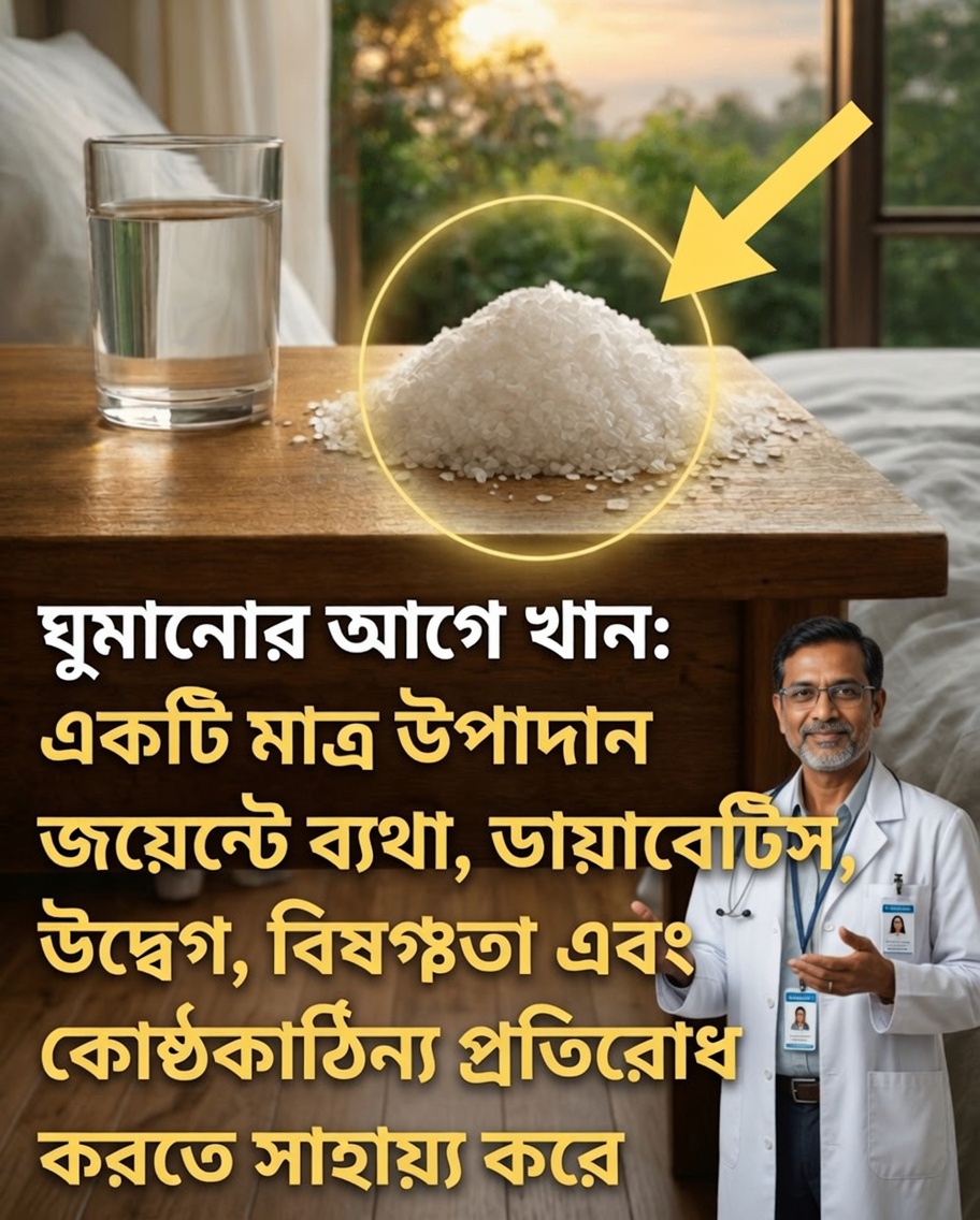 রাতে একটি সহজ অভ্যাস: ঘুম ও সুস্থতা উন্নত করতে পারে এমন প্রাকৃতিক উপাদান