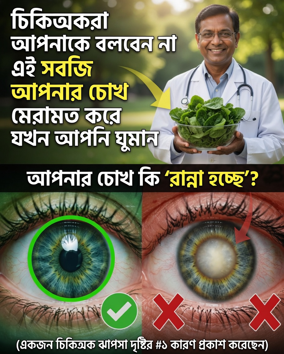 জানুন কীভাবে পুষ্টিগুণে সমৃদ্ধ ৩টি সবজি আপনার খাদ্যতালিকায় অন্তর্ভুক্ত করলে বয়স বাড়ার সঙ্গে সঙ্গে দৃষ্টিশক্তি সুস্থ রাখতে সাহায্য করতে পারে