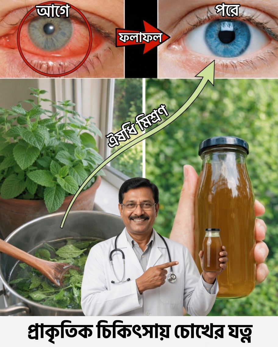 আবিষ্কার করুন কীভাবে দৈনন্দিন জীবনের একটি সাধারণ ভেষজ প্রাকৃতিকভাবে দৃষ্টিশক্তিকে আরামদায়ক ও স্বচ্ছ রাখতে সাহায্য করতে পারে