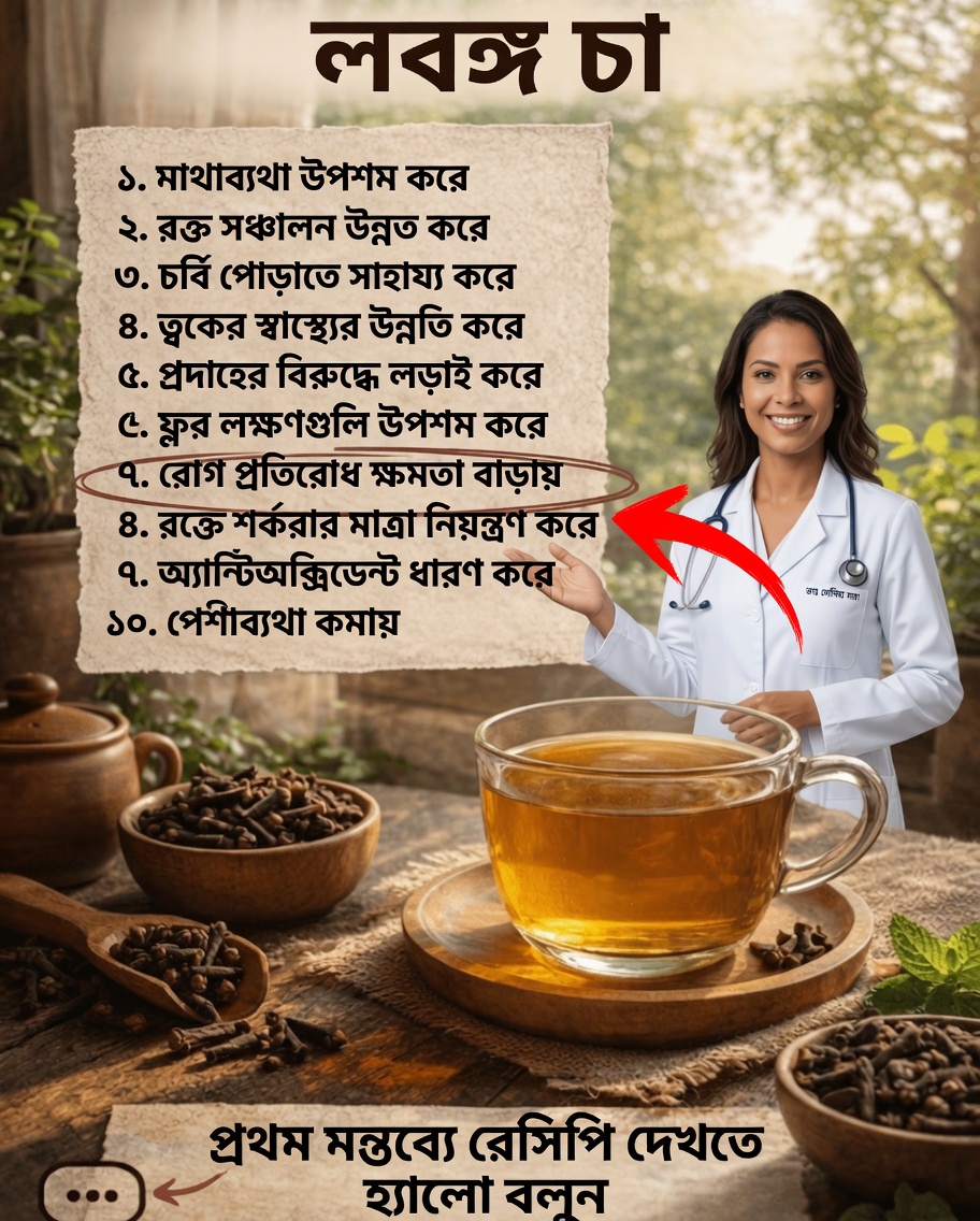 আপনার দৈনন্দিন রুটিনে লবঙ্গ চা অন্তর্ভুক্ত করার সম্ভাব্য উপকারিতা আবিষ্কার করুন: একটি সহজ গাইড