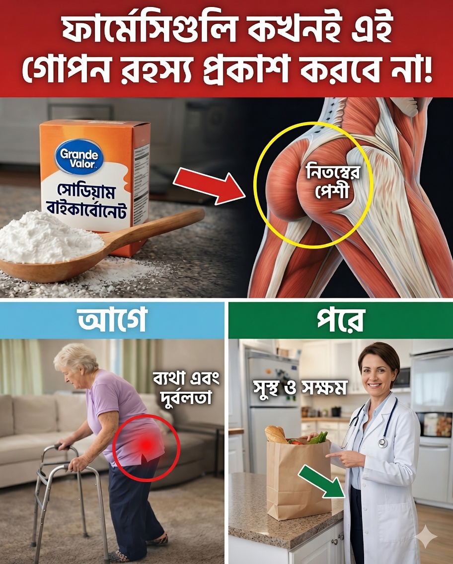 ৬০ বছরের বেশি? এইভাবে বেকিং সোডা ব্যবহার করুন এবং দেখুন ১৩টি স্বাস্থ্যসমস্যা কমে যাচ্ছে!