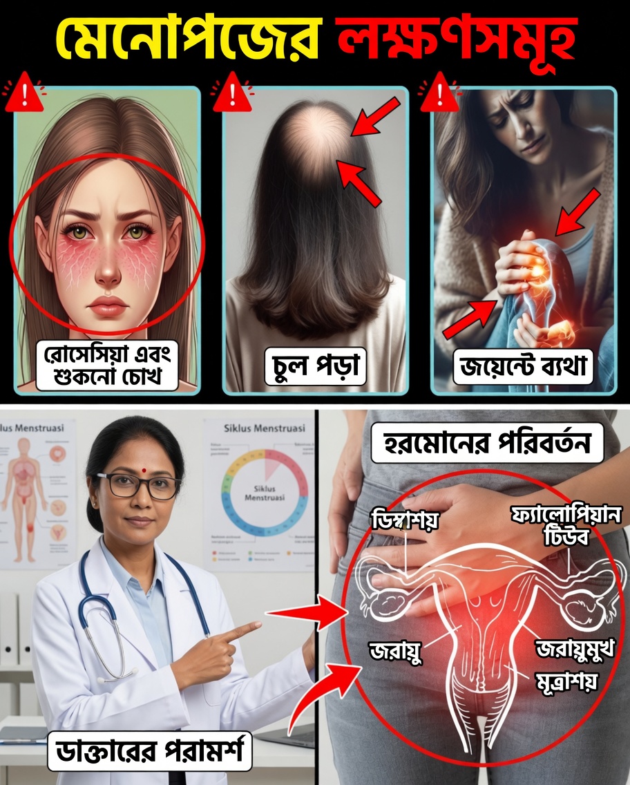 প্রত্যেক নারীর জানা উচিত এমন মেনোপজের ১৪টি উপেক্ষিত লক্ষণ