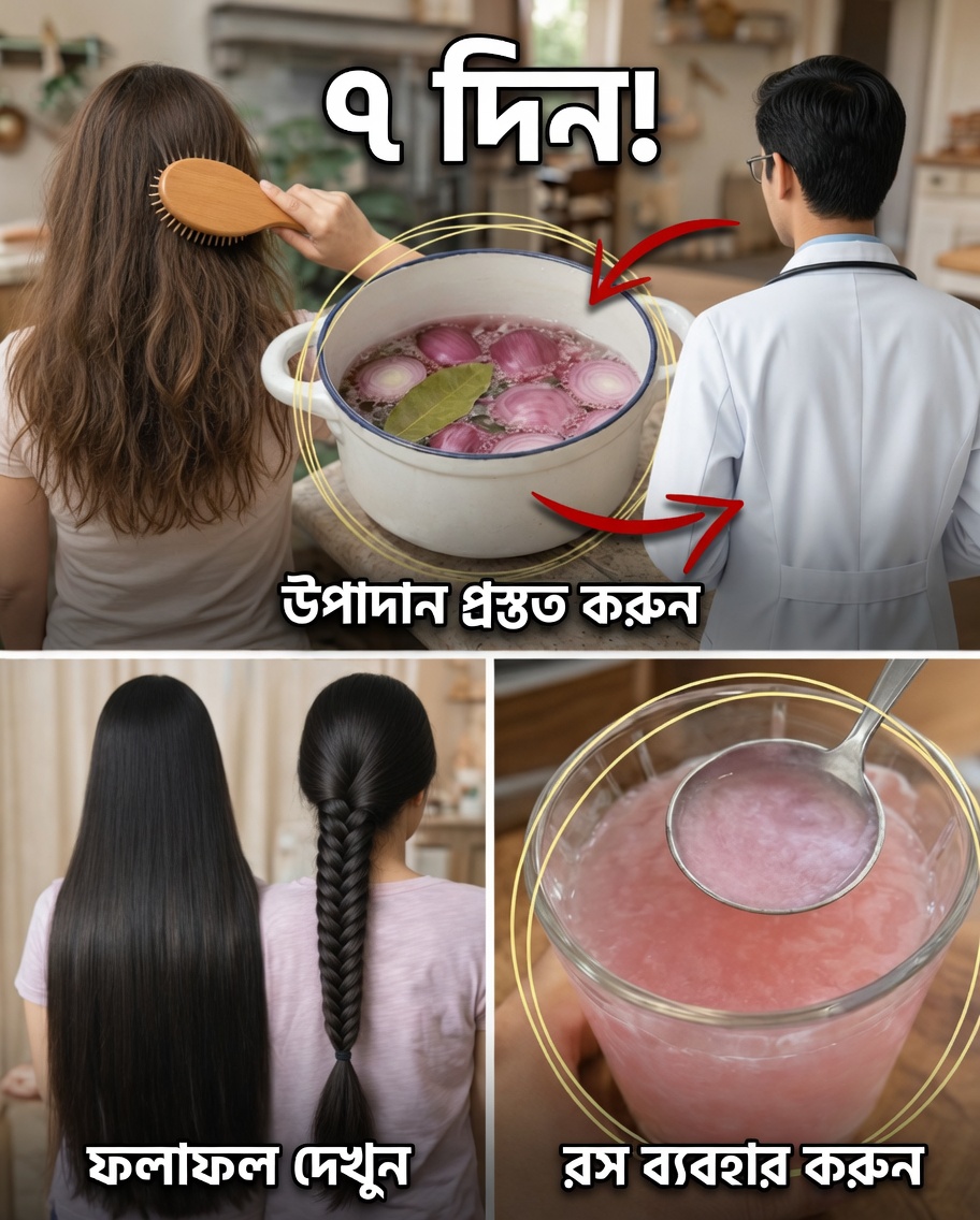 ঘন চুলের জন্য পেঁয়াজের রস: এই সহজ উপাদানটি কি আপনার চুলে পরিবর্তন আনতে পারে?