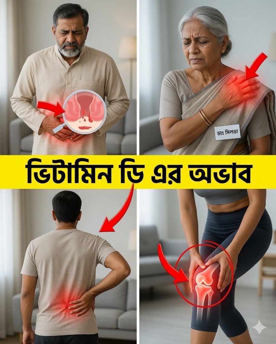 ভিটামিন ডি বিপজ্জনকভাবে কমে গেছে—এর ৮টি অদ্ভুত লক্ষণ: বেশিরভাগ মানুষ খুব দেরি না হওয়া পর্যন্ত উপেক্ষা করে