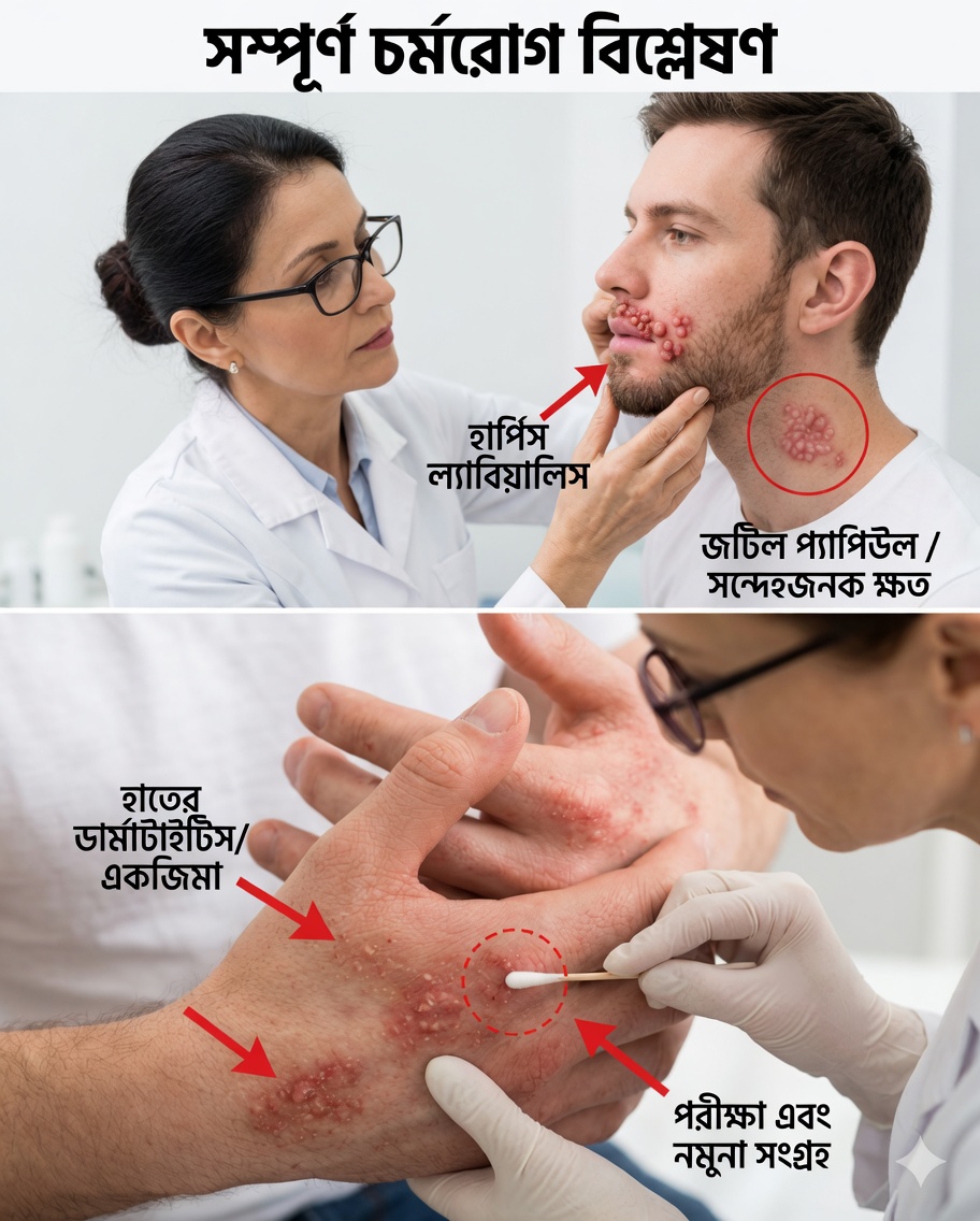 ঠোঁট বা যৌনাঙ্গের আশেপাশে বারবার ফুসকুড়ি বা ফোস্কা হচ্ছে? এটা স্বাভাবিক নয়—দেখুন আপনার শরীর কী বলতে চাইছে