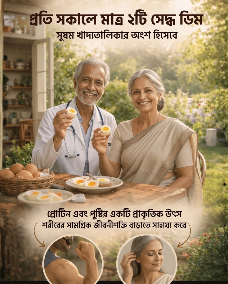 কেন আপনার সকালের রুটিনে দুটি সেদ্ধ ডিম যোগ করা চেষ্টা করে দেখার মতো এক সহজ অভ্যাস হতে পারে