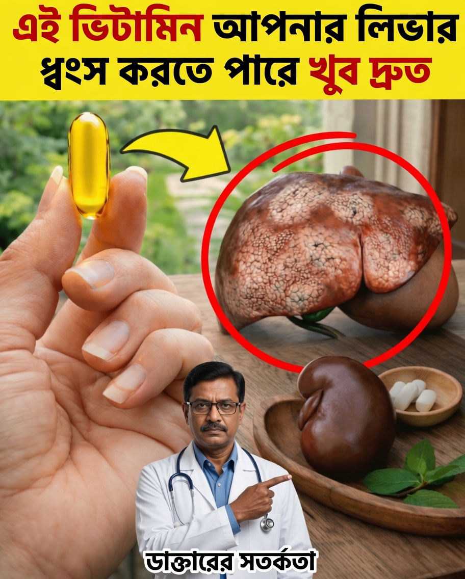 এই ৯টি সাধারণ ভিটামিন ও সাপ্লিমেন্ট কি আপনার লিভার ও কিডনির স্বাস্থ্যে প্রভাব ফেলতে পারে?