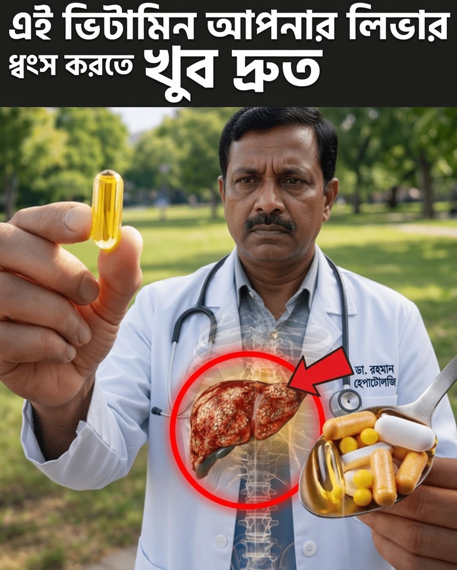 অতিরিক্ত সেবনে যকৃত ও কিডনির ওপর অতিরিক্ত চাপ ফেলতে পারে এমন ৯টি সাধারণ ভিটামিন ও সাপ্লিমেন্ট