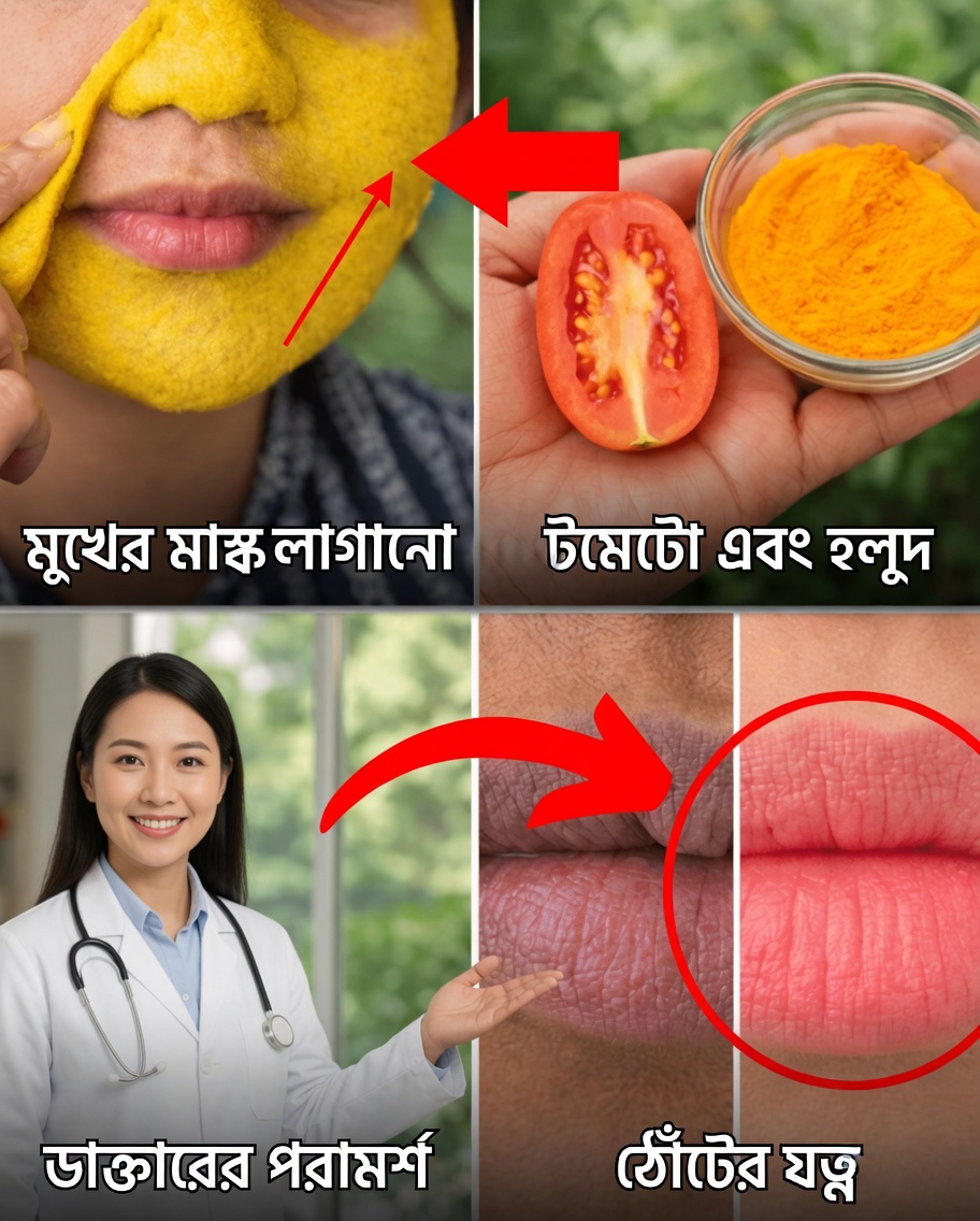 একটি সহজ ঘরোয়া প্রতিকার দিয়ে কীভাবে নরম ও স্বাভাবিকভাবে গোলাপি ঠোঁট পাবেন