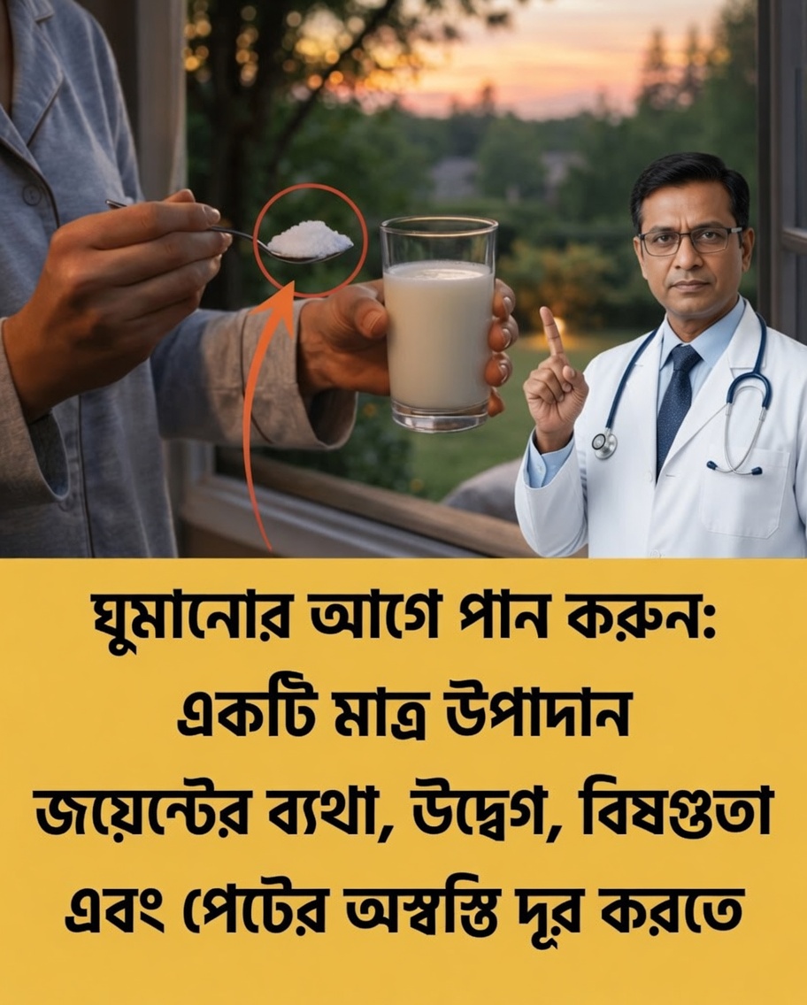একটি সাধারণ খনিজ দিয়ে রাতে একটি সহজ অভ্যাস কি জয়েন্ট, রক্তে শর্করা, মেজাজ ও হজমে সাহায্য করতে পারে?