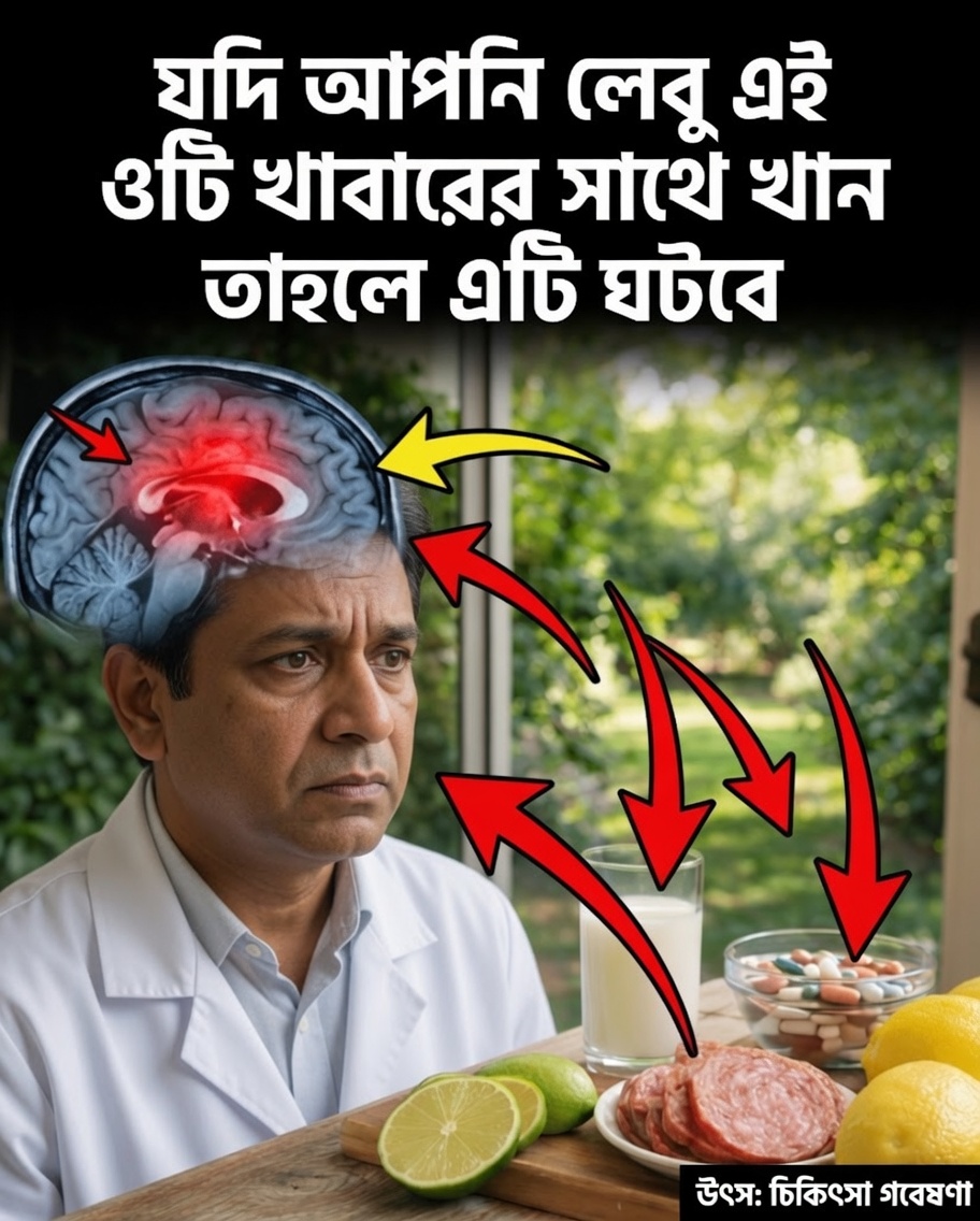 বয়স্কদের জন্য লেবু সম্পর্কে সতর্কতা: এই ৪টি সাধারণ খাবারের সঙ্গে মেশানোর আগে কেন দু’বার ভাবা উচিত