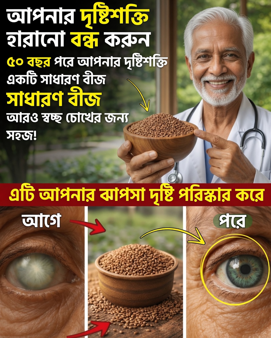 কীভাবে একটি ছোট বীজ বছরের পর বছর ধরে স্বাভাবিকভাবে আপনার দৃষ্টিশক্তি সুরক্ষায় সাহায্য করতে পারে