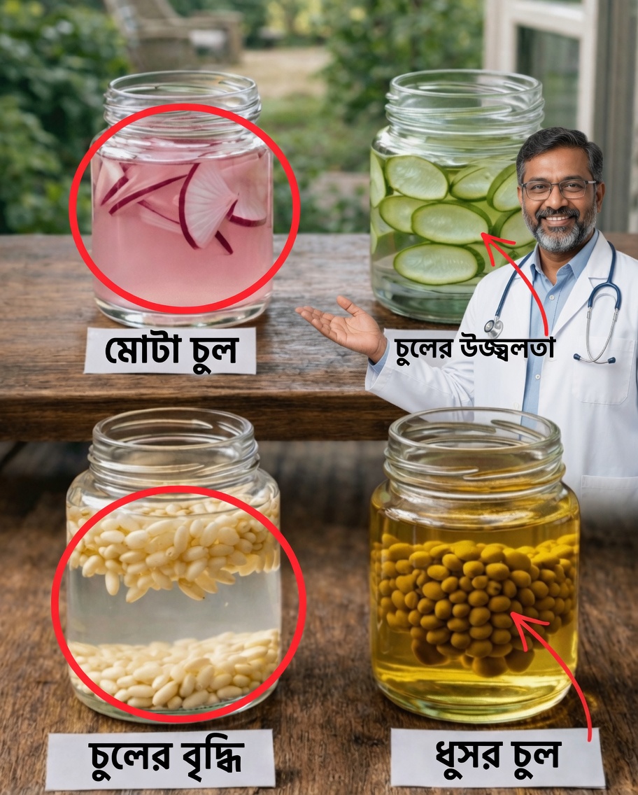 প্রাকৃতিকভাবে চুলকে শক্তিশালী ও প্রাণবন্ত করতে ৫টি সহজ ঘরোয়া রিন্স আবিষ্কার করুন