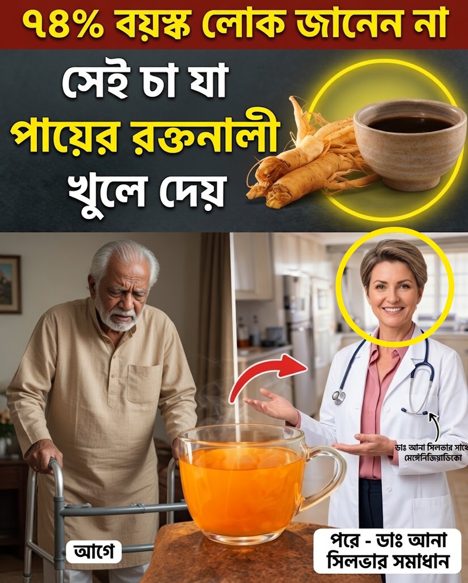 ৬০ বছরের বেশি? পেশিশক্তি ফিরিয়ে আনতে এবং নিরাপদে আবার হাঁটতে এই ৩টি শক্তিশালী চা পান করুন