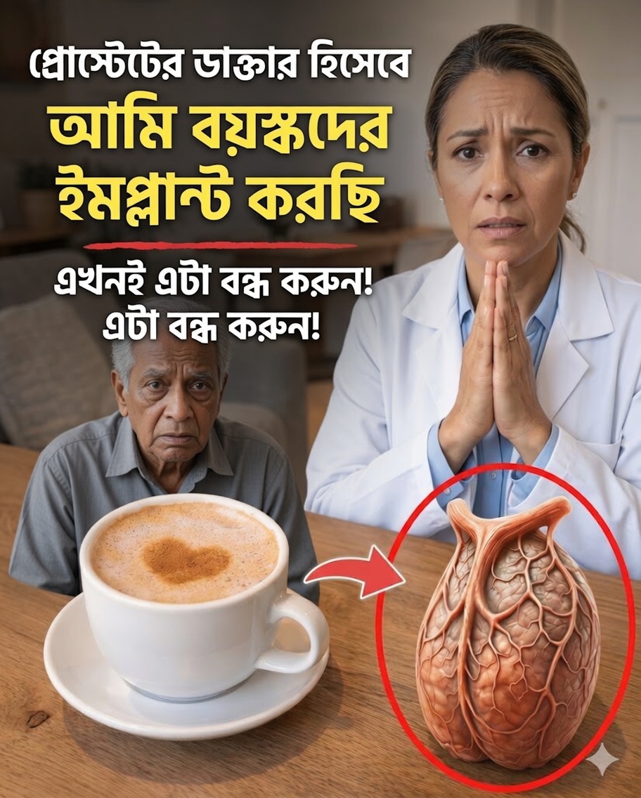 অনেক বয়স্ক মানুষের প্রিয় দৈনিক কফি-পানের অভ্যাস কীভাবে প্রোস্টেটের স্বাস্থ্যের পরিবর্তনের সঙ্গে যুক্ত হতে পারে