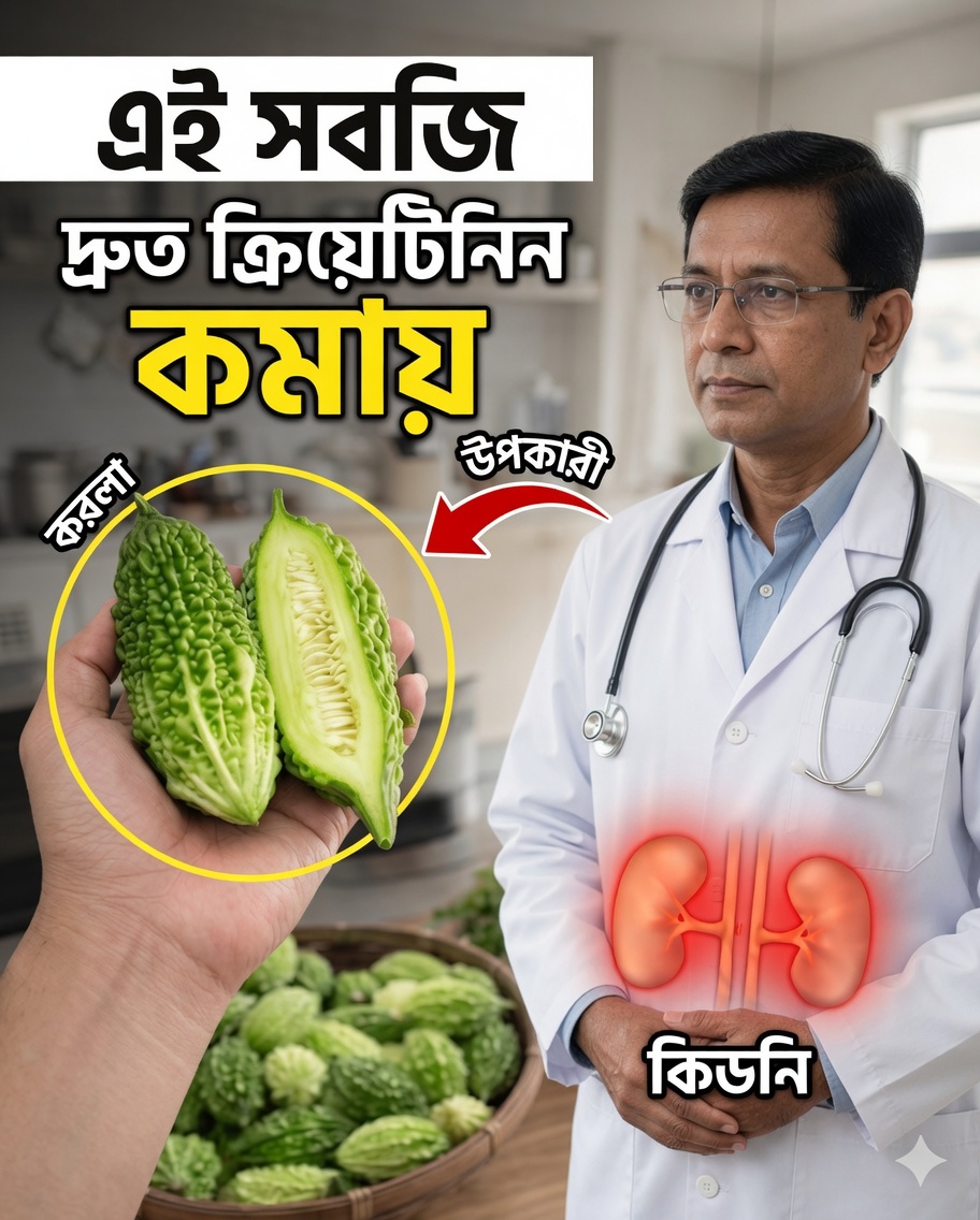 কিডনির স্বাস্থ্য ও ক্রিয়াটিনিনের মৃদু ভারসাম্য বজায় রাখতে সহায়ক শীর্ষ ৫টি শাকসবজি