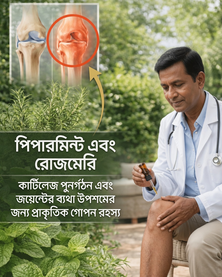 পুদিনা ও রোজমেরি কি জয়েন্টের আরাম ও চলাচলক্ষমতাকে সমর্থন করতে দৈনন্দিন জীবনের সহজ ভেষজ হতে পারে?