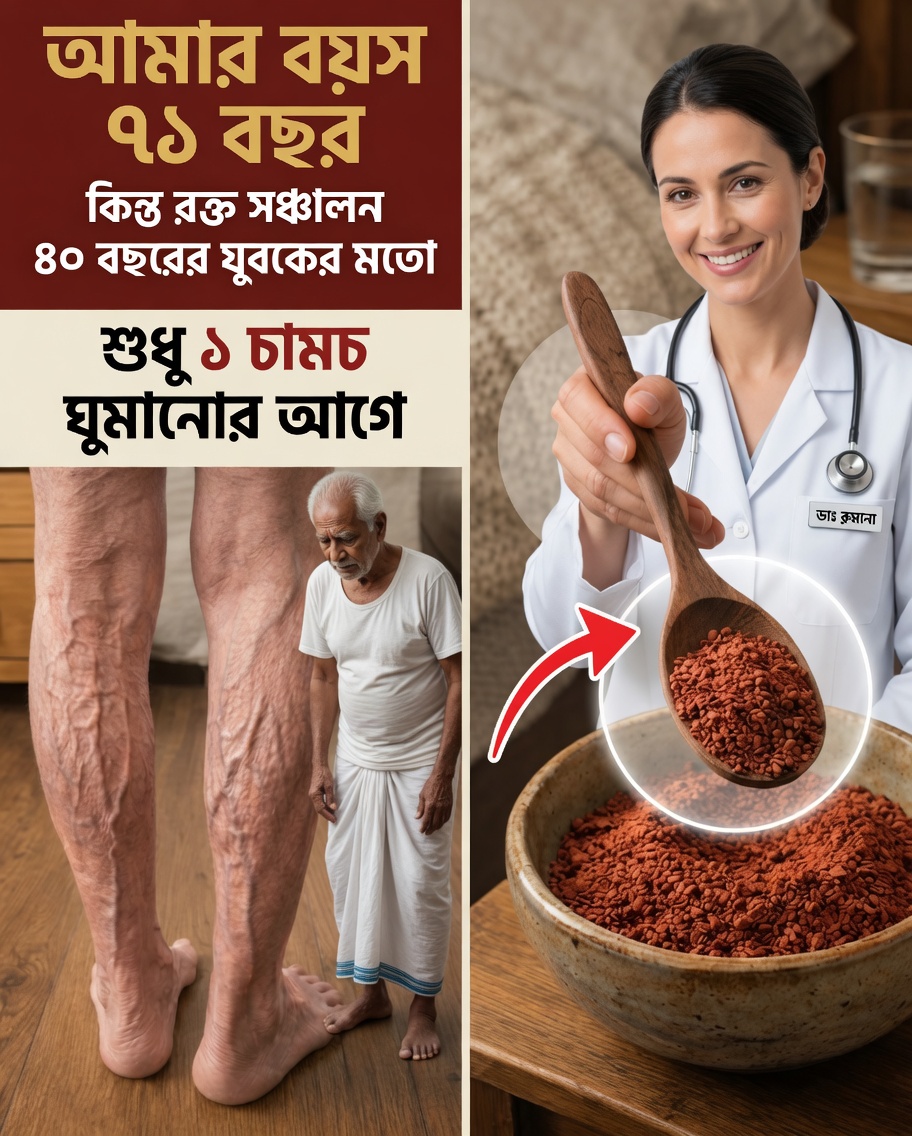 ৬০-এর বেশি? এই সহজ রাতের অভ্যাসটি রক্তসঞ্চালন উন্নত করতে সাহায্য করতে পারে