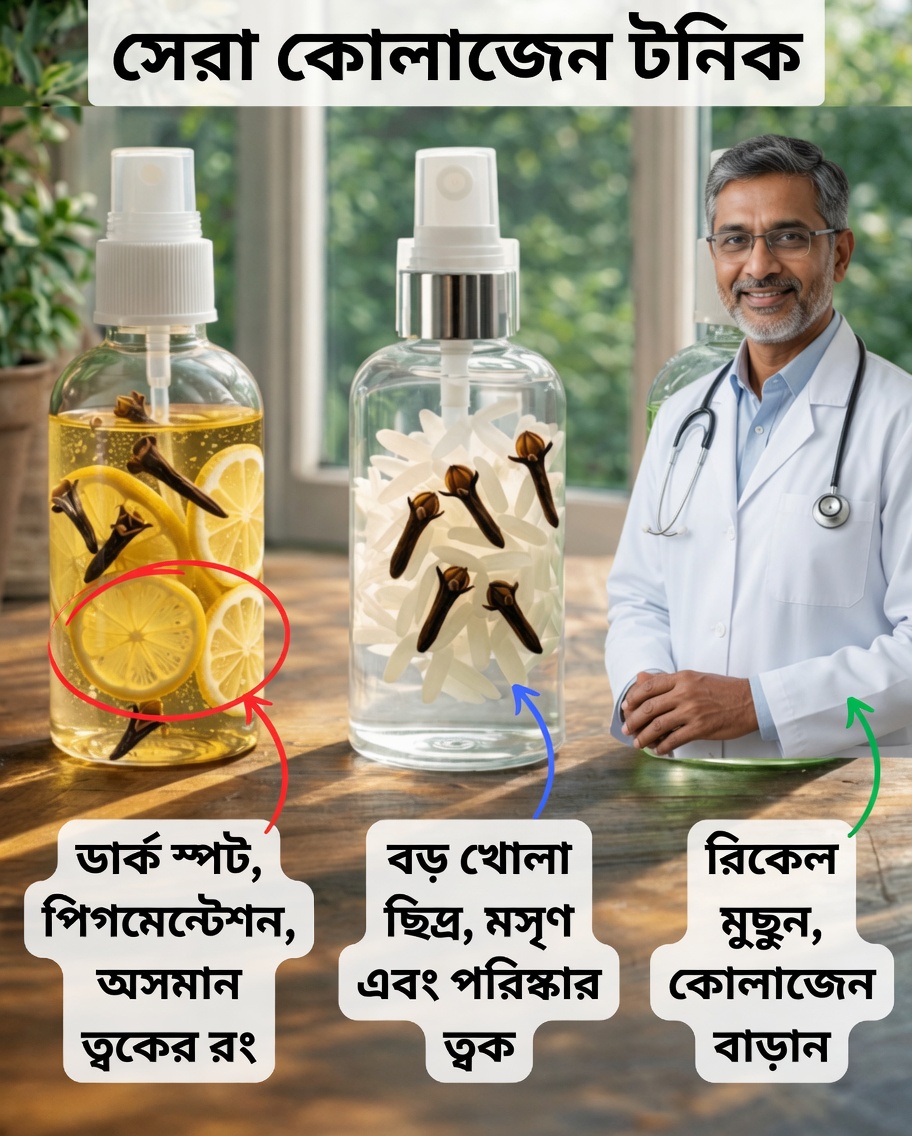 লবঙ্গ দিয়ে তৈরি ৫টি ঘরোয়া টনিক আবিষ্কার করুন, যা ত্বককে রাখবে তারুণ্যময় ও উজ্জ্বল