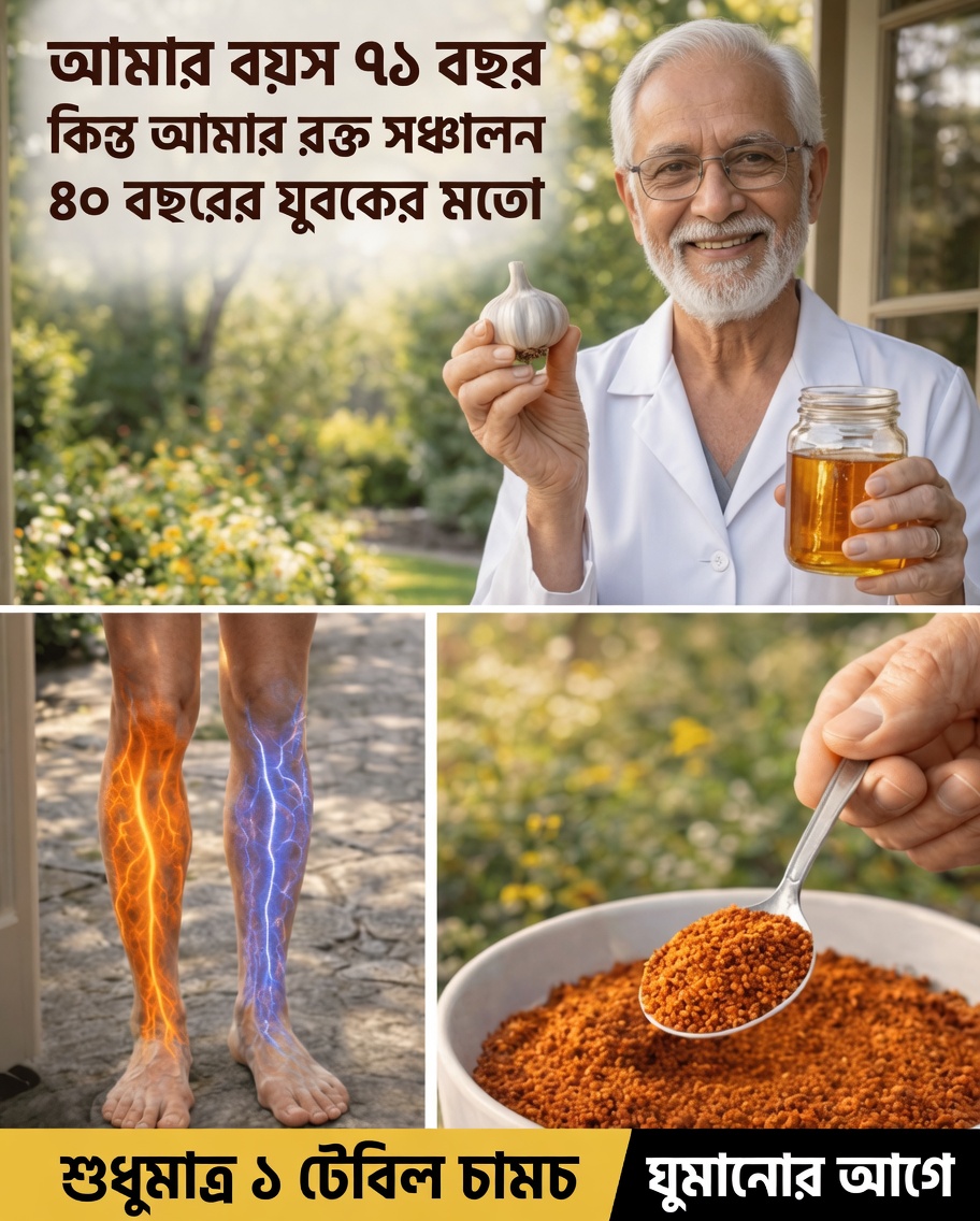 একটি সহজ রাতের অভ্যাস, যা অনেক বয়স্ক মানুষ পা ও পায়ের পাতায় রক্ত সঞ্চালন সমর্থনে গ্রহণ করছেন