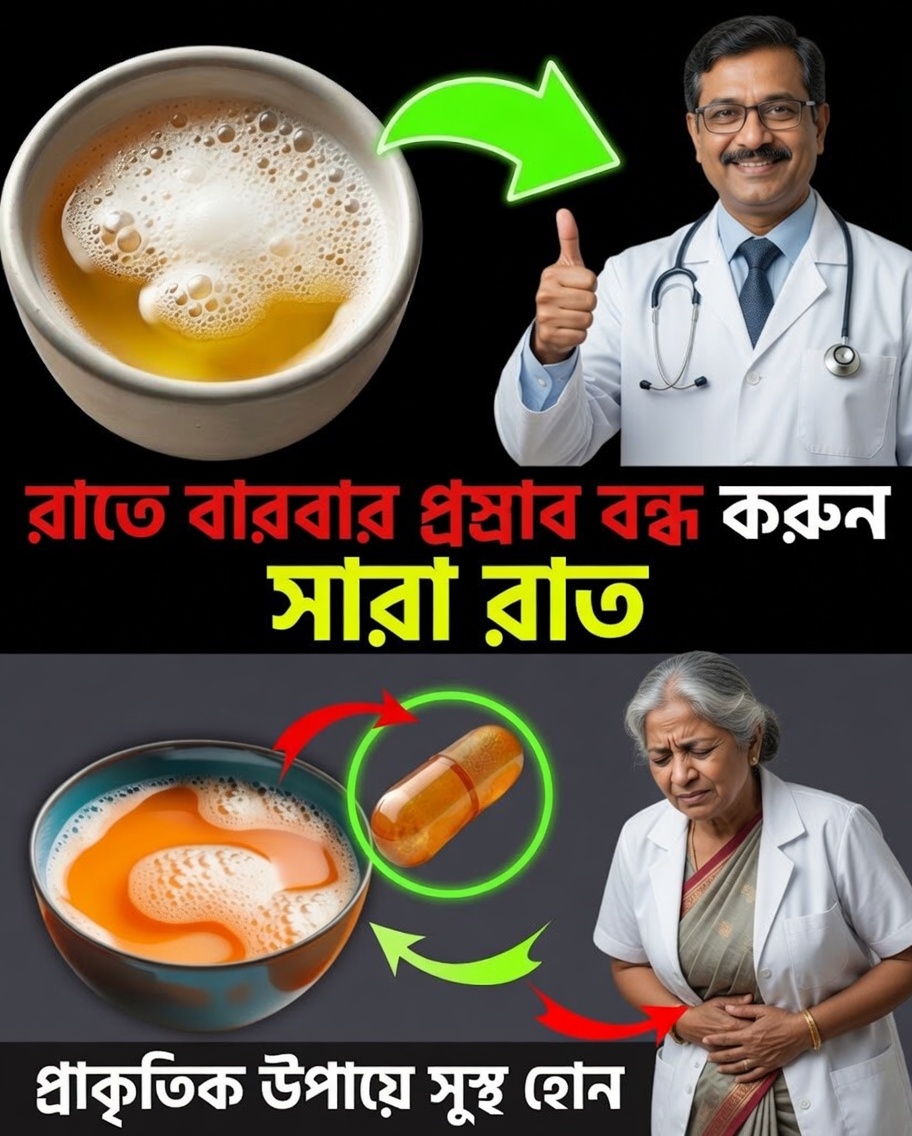 রাতে ঘন ঘন প্রস্রাব কমাতে প্রাকৃতিকভাবে সহায়ক হতে পারে এমন ৩টি ছোট্ট ভিটামিন