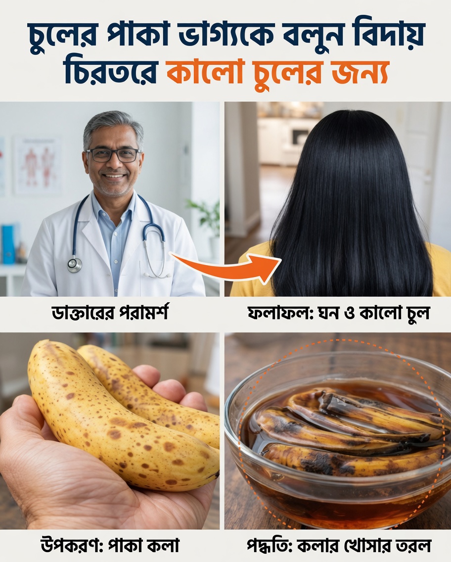 আরও শক্তিশালী ও স্বাস্থ্যকর চুলের জন্য কলার খোসার লুকানো শক্তি উন্মোচন করুন