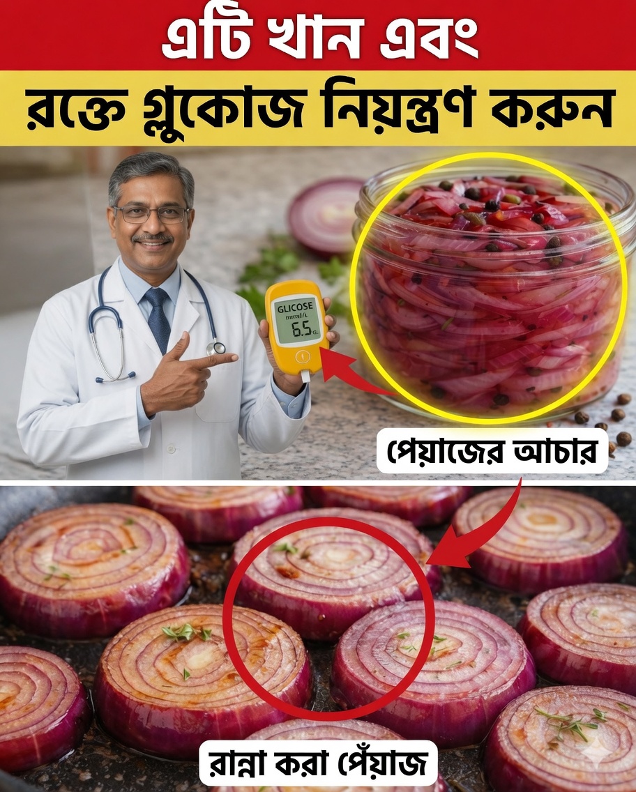 পেঁয়াজের রেসিপি যা রক্তে শর্করার নিয়ন্ত্রণে সহায়তা করতে পারে এবং হৃদয়কে সুরক্ষা দিতে পারে